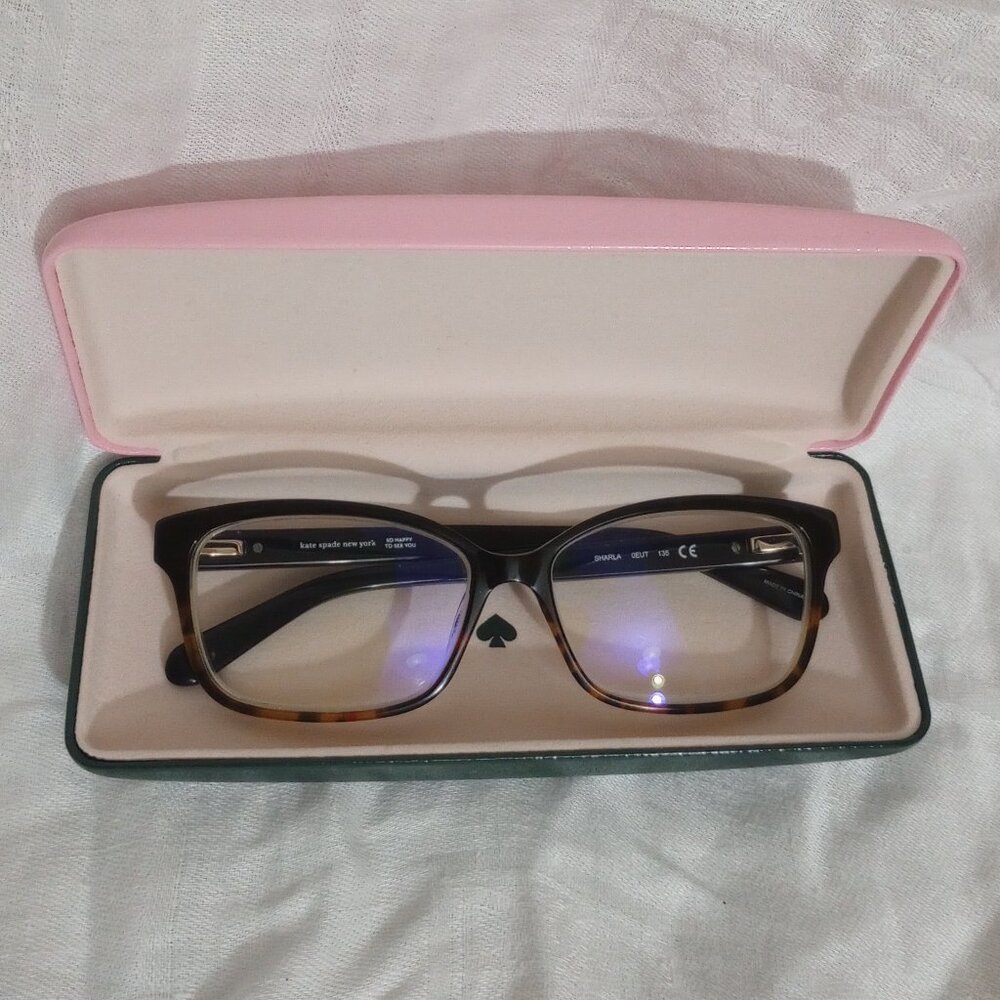 Kate Spade Sharla 0EUT Eyeglasses - Frames Only - with Case, Pre-Owned